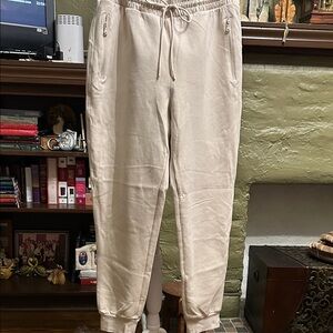 Old Navy Beige Drawstring Jogger Pants